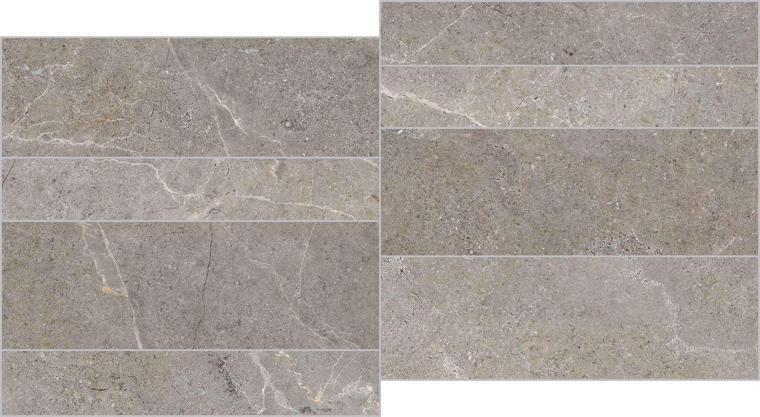 La Fabbrica Ava Noble Stone Wandfliese Muretto 30x60 Taupe 199125