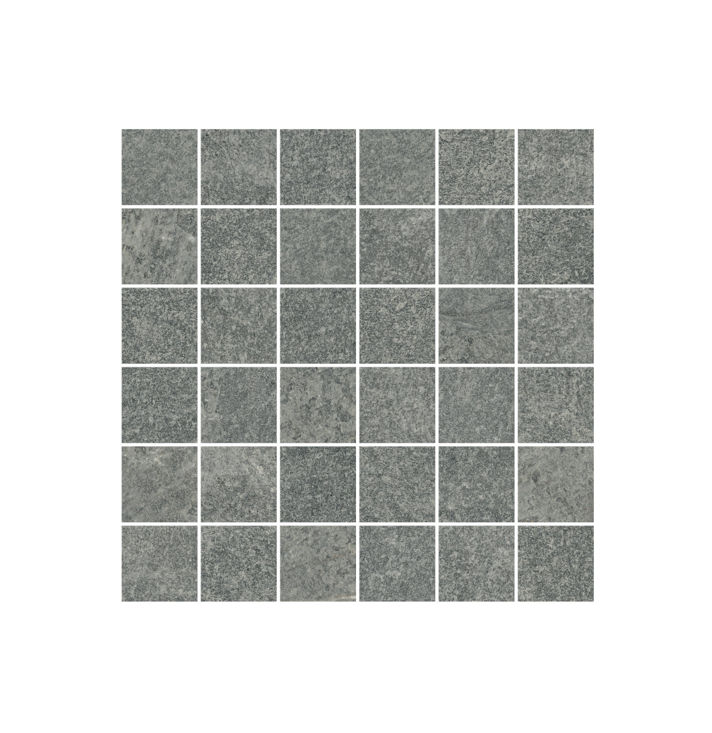 Marca Corona Arkiquartz Mosaik 5x5 30x30 Graphite J091