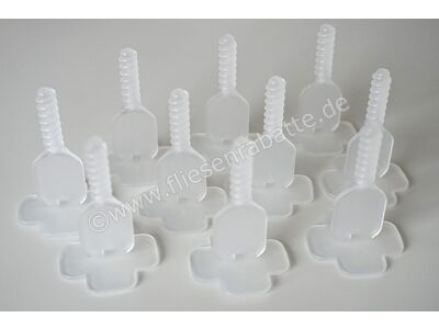 Karl Dahm Levelmac Tile Levelling System Maxi Set For 2 Mm Grouts: 150 Transparent Hoods For Tile Thickness 3-12 Mm 1500 Thread Tabs Bucket I