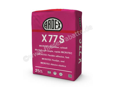 Ardex X 77 S MICROTEC Flexkleber schnell grau 54062 | 1