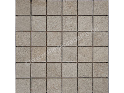 Agrob Buchtal Trias zinkgrau 30x30 cm Mosaik gerundet matt strukturiert vergütet - PT 052266 | 1