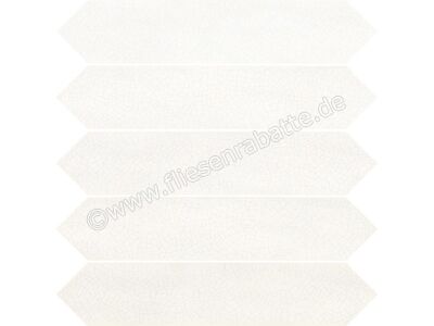 Dune Ceramica Crackle nieve 6.5x33 cm Wandfliese glänzend eben glossy 187831 | 1