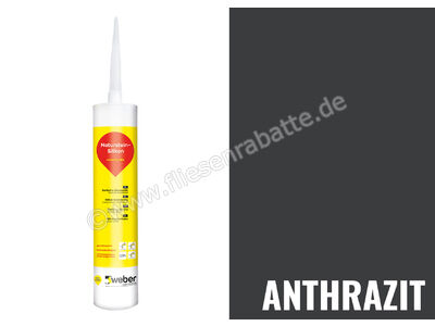Weber SaintGobain weber.fug 883 NatursteinSilikon anthrazit 356864