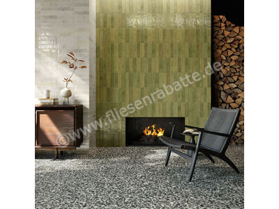 Villeroy & Boch Urban Art moss green 6x25 cm Wandfliese glänzend strukturiert VilbostonePlus 2682 UA50 0 | 2