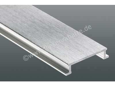Schlüter Systems DESIGNLINE-ACGB Dekorprofil Aluminium Aluminium chrom gebürstet eloxiert DL625ACGB | 1