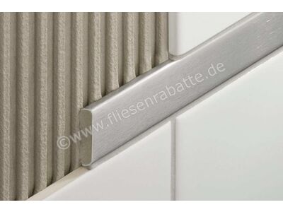 Schlüter Systems DESIGNLINE-EB Dekorprofil Edelstahl V2A edelstahl gebürstet DL625EB | 2