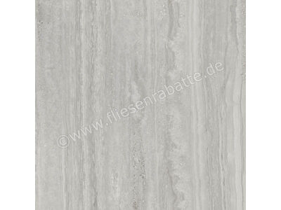Marazzi MarblePlay Travertino Grigio 58x58 cm Bodenfliese / Wandfliese Glänzend Eben Lux M4LJ | 1