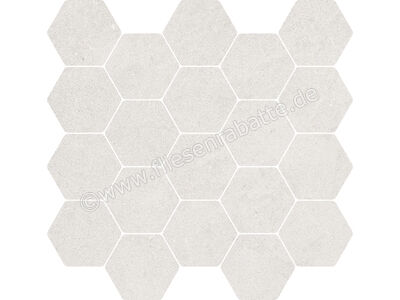 Marazzi Naturalia Bianco 30.3x30.3 cm Mosaik Matt Strukturiert Naturale MF2E | 1