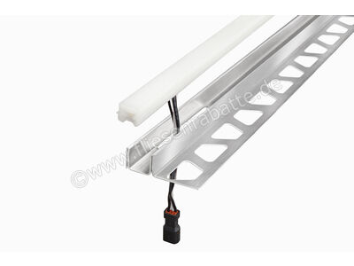 Schlüter Systems LIPROTEC-LLPM LED-Modul Lichtlinie mit Befestigungsschenkel L=2 m Edelstahl gebürstet (V4A) RGB + weiß LLP110V4A9/200 | 1