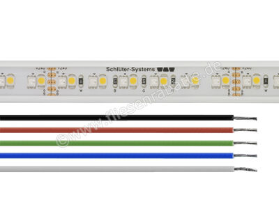 Schlüter Systems LIPROTEC-ES LED-Streifen, 24 V, DC IP67 - L=1 m RGB + weiß LTES9/100 | 2
