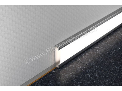 Schlüter Systems DESIGNBASE-QD-AE Dekorprofil Aluminium Aluminium natur matt eloxiert DBQ1AE | 5
