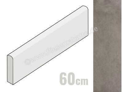 Marazzi Powder Crete 7x60 cm Sockel Matt Eben Naturale M0EN | 1