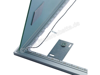 Schlüter Systems LIPROTEC-D 90 S2 Set Rahmen, neutralweiß 4900 K neutralweiß LTD90S2AE | 3