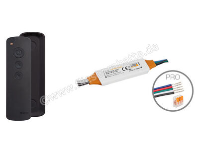 Schlüter Systems LIPROTEC-EBR Plug & Play-Bluetooth-Receiver inkl. Fernbedinung (PRO) Steuerung von RGB+W LED-Modulen LTEBR4 | 1