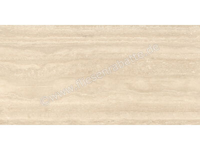 Marazzi Mystone Travertino Classico 60x120 cm Bodenfliese / Wandfliese Glänzend Strukturiert Lux M9FU | 1