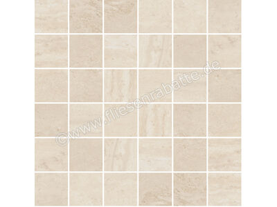 Marazzi Mystone Travertino Navona 30x30 cm Mosaik Matt Strukturiert Naturale M9NZ | 1