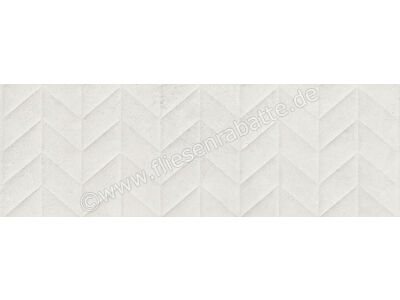 Marazzi Work White 30x90 cm Wandfliese Struttura Spike 3D Matt Strukturiert Naturale M138 | 1