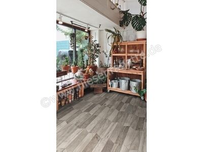 Marazzi Treverksoul Grey 11x54 cm Bodenfliese / Wandfliese Chevron Matt Strukturiert Naturale M0MN | 2
