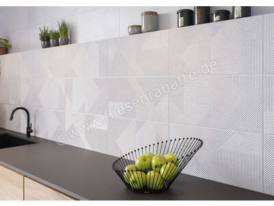 Keraben Verse White 30x60 cm Wandfliese Concept Matt Strukturiert Naturale R0001576 | 2
