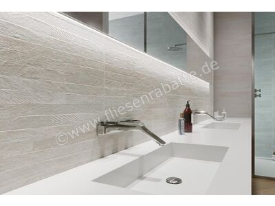 Keraben Hanko Crema 25x70 cm Wandfliese Concept Matt Strukturiert Naturale KU6ZA011 | 3