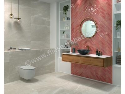 Dune Ceramica Agadir amaranto 7x28 cm Wandfliese glänzend strukturiert gloss 188760 | 2