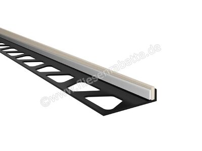 Schlüter Systems SHOWERPROFILE-S Gefällekeil Edelstahl V4A strukturbeschichtet elfenbein SPSB125TSI/160 | 2