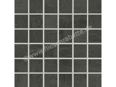 Agrob Buchtal Alcina graphit 5x5 cm Mosaik PT-Veredelung 434805 | 1