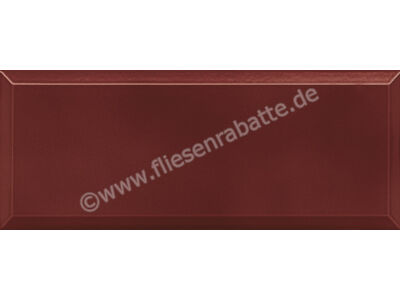 Agrob Buchtal District burgundy red 10x25 cm Wandfliese HT-Veredelung 45607H | 1