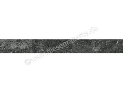 Agrob Buchtal Soul anthrazit 7x60 cm Sockel matt eben PT-Veredelung 434867 | 1