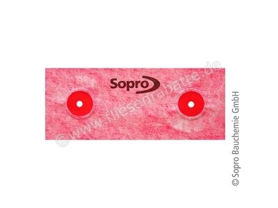 Sopro Bauchemie AEB 132 Wand- und Bodenmanschetten Rohraußendurchmesser je 10-30 mm ca. 250x100 mm 132-01 | 1