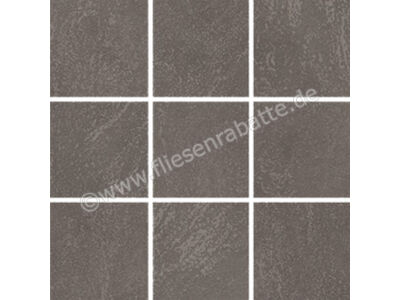 Agrob Buchtal Emotion basalt 30x30 cm Mosaik trittsicher matt strukturiert vergütet - PT 433825H | 1