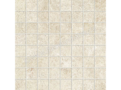 Margres Slabstone White 5x5 cm Mosaik naturale eben NR M33SL1 | 1