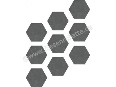 Steuler Slate schiefer 16.5x19 cm Dekor 6-Eck Uni matt eben Y75410001 | 1