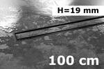 Schlüter Systems KERDI-LINE-C MGS - edelstahl 4VA beschichtet graphitschwarz Rinnenabdeckung für Duschrinne