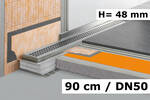 Schlüter Systems KERDI-LINE-V 50 G2 Rinnenkörper für Duschrinne