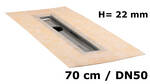 Schlüter Systems KERDI-LINE-VOS Rinnenkörper für Duschrinne
