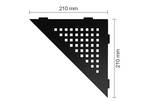 Schlüter Systems SHELF-E-S1 MGS - strukturbeschichtet graphitschwarz SES1D3MGS