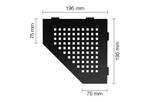 Schlüter Systems SHELF-E-S2 MGS - strukturbeschichtet graphitschwarz SES2D3MGS