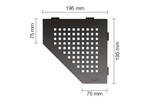 Schlüter Systems SHELF-E-S2 TSDA - strukturbeschichtet dunkelanthrazit SES2D3TSDA