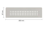 Schlüter Systems SHELF-N-S1 TSBG - strukturbeschichtet beigegrau SNS1D3TSBG