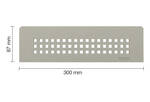 Schlüter Systems SHELF-N-S1 TSSG - strukturbeschichtet steingrau SNS1D3TSSG