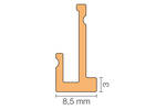 Schlüter Systems LIPROTEC-PBD Streuscheibe, indirekte + direkte Beleuchtung L=1,5 m LTPBD/150 | 2