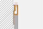 Schlüter Systems LIPROTEC-VB Profil Voutenbeleuchtung H=8 mm Aluminium Alu natur matt eloxiert LTVB80AE | 8