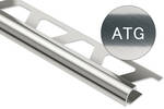 Schlüter Systems RONDEC-ATG ATG - Aluminium titan glänzend eloxiert Abschlussprofil