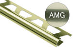 Schlüter Systems RONDEC-AMG Aluminium messing glänzend eloxiert Abschlussprofil