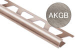 Schlüter Systems RONDEC-AKGB AKGB - Aluminium kupfer gebürstet eloxiert Abschlussprofil