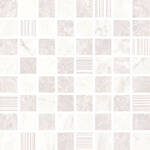 Love Tiles Marble Gleam White Shine 17x17cm Mosaik