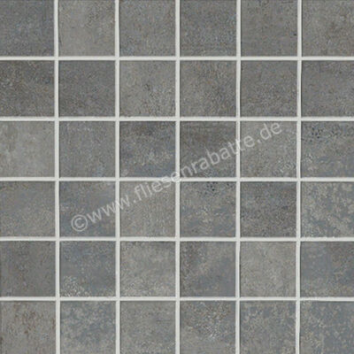 ceramicvision Oxy Antracite 30x30 cm Mosaik 5x5 Matt Strukturiert CVFRY225N | 114285