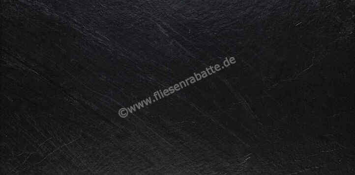 Marazzi Mystone Lavagna Nero 75x150 cm Bodenfliese / Wandfliese Matt Eben Naturale M03V | 118496