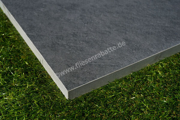 ceramicvision Interior Stone Outdoor Nero 60x120x2 cm Terrassenplatte Matt Strukturiert Naturale IntStone TPN60120 | 140263
